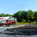 Pouring cement for truckport 7/17/2017